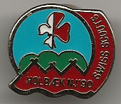 Pins fra Swiss Scouts