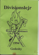 1994 - Divisionslejr